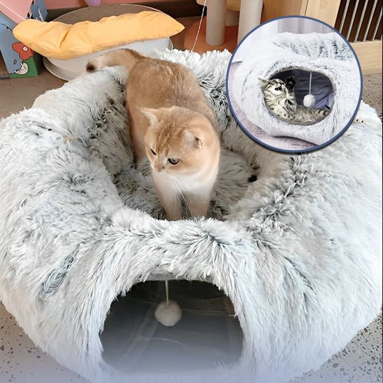 Coussin Chat - Tunnel - FUNCHATSTIQUE