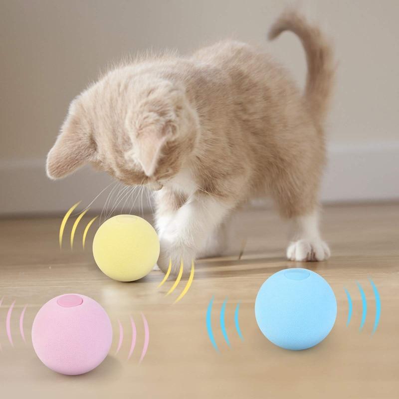 SmartBall™ - Balle intelligente d'apprentissage pour chat - FUNCHATSTIQUE